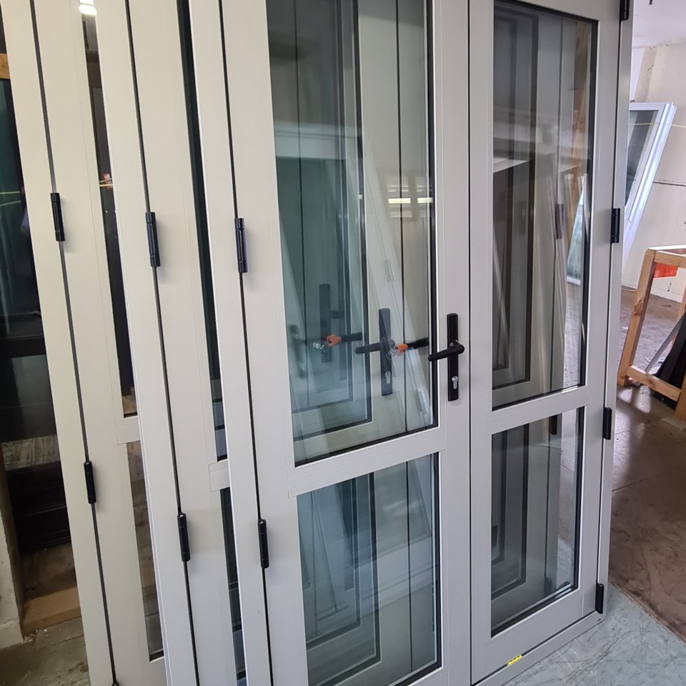 NEW Double Glazed Aluminium French Door 1200 x 2000 SP