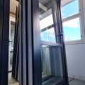 NEW Double Glazed Aluminium, Single Door 880 x 2000 Open In, Matte Black