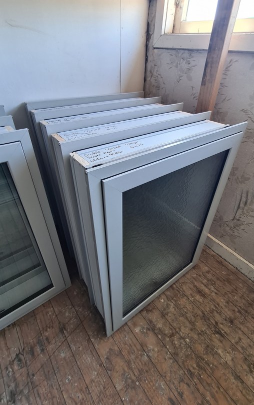 NEW Double Glazed Aluminium Opaque Window 600 x 800 SP