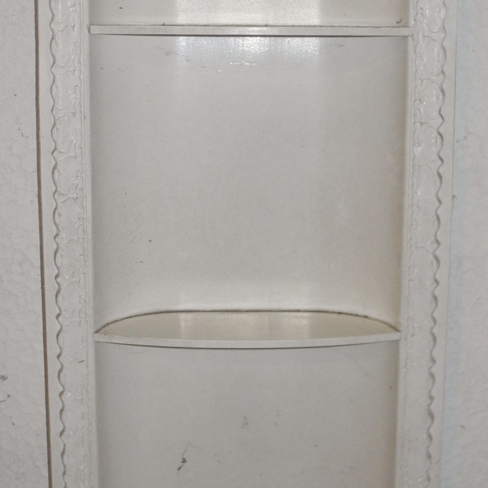 Recycled Plaster Shelving Wall Insert 505w x 1550h