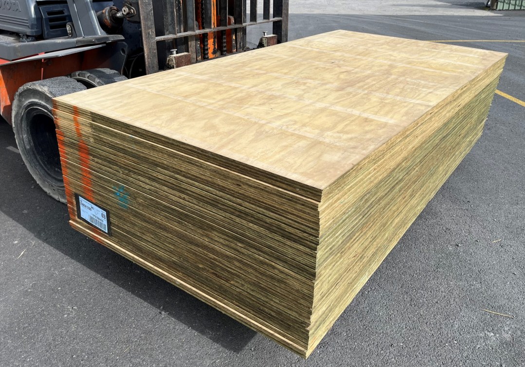 *PACK LOT* 19mm Non-Structural H3 Treated Plywood 2400 x 1200