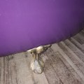 Recycled Purple Claw Foot Bath 1685 x 595