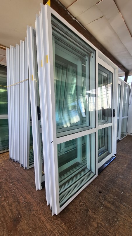 NEW Double Glazed Aluminium Ranchslider Door 1800 x 2000 FSAW
