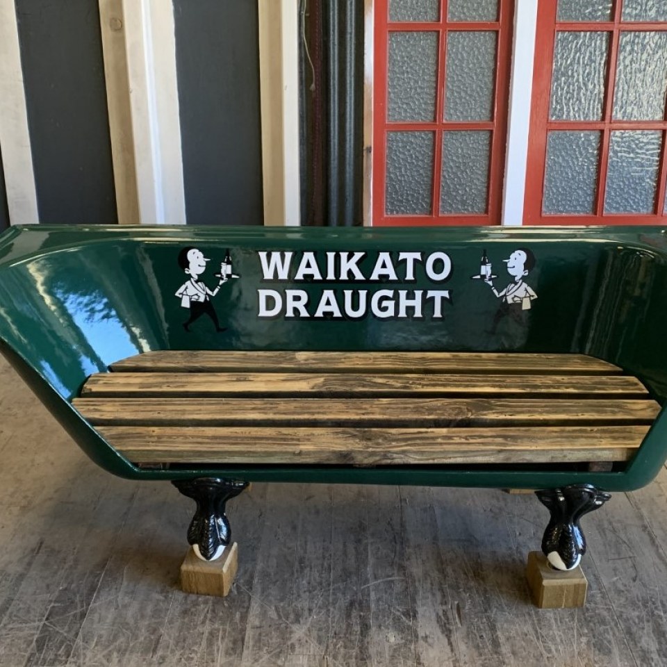 NEW Waikato Draught Repurposed Claw Foot Bath Seat